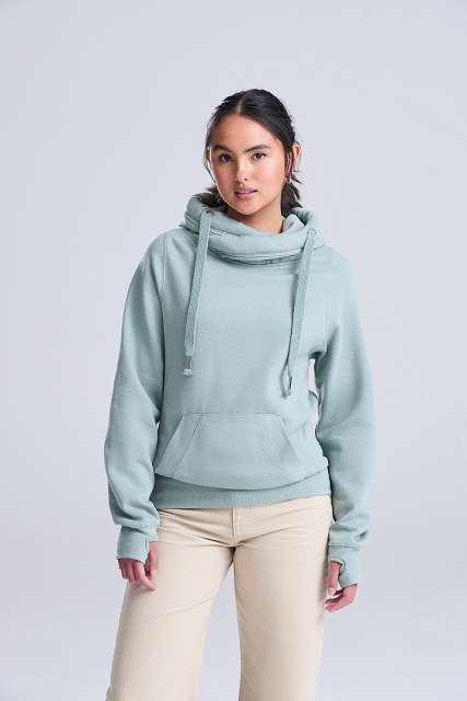 JUST HOODS AWJH021 CROSS NECK HUDICA
