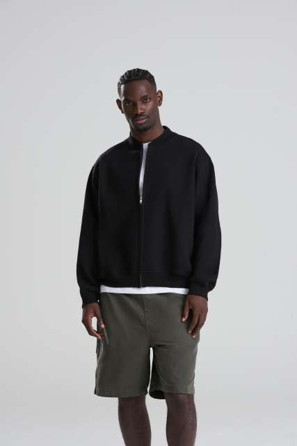JUST HOODS AWJH124 SIGNATURE HEAVYWEIGHT BOMBER SWEAT