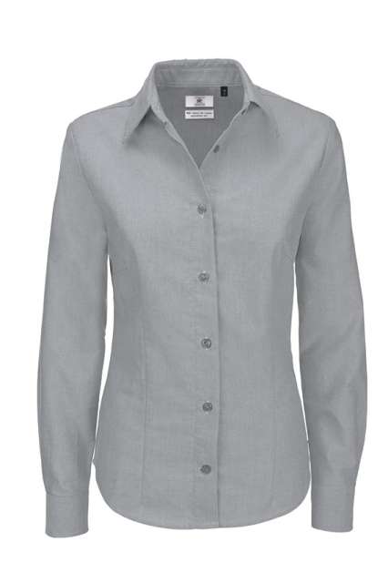 B&C BCSWO03 B&C OXFORD LSL /WOMEN