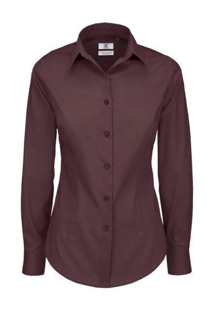 B&C BCSWP23 B&C BLACK TIE LSL /WOMEN