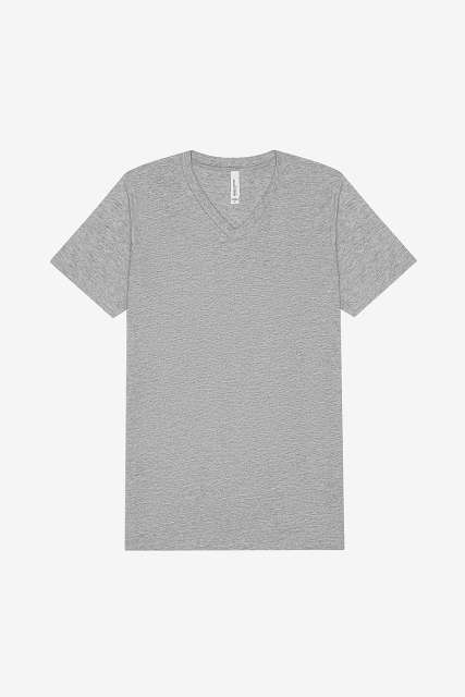 BE3005CVC UNISEX HEATHER CVC V-NECK TEE