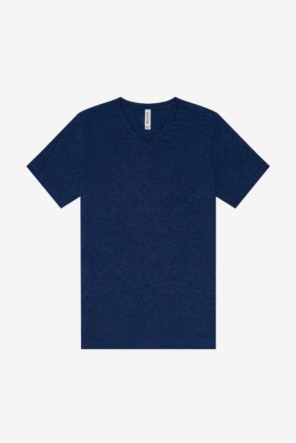 BELLA BE3415 UNISEX TRIBLEND SHORT SLEEVE V-NECK TEE