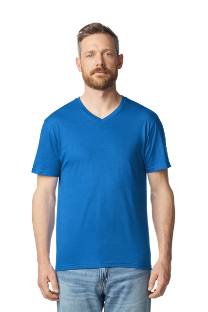 GILDAN GI64V00 SOFTSTYLE™ ADULT V-NECK T-SHIRT