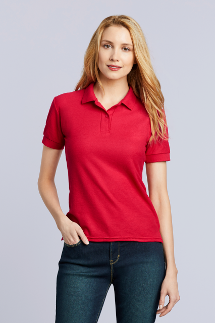GILDAN GIL75800 DRYBLEND® LADIES' DOUBLE PIQUÉ POLO