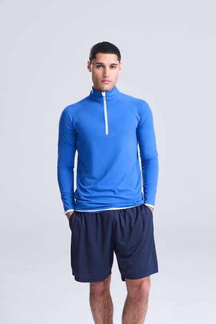 JUST COOL JC031 MEN'S COOL 1/2 ZIP SWEAT