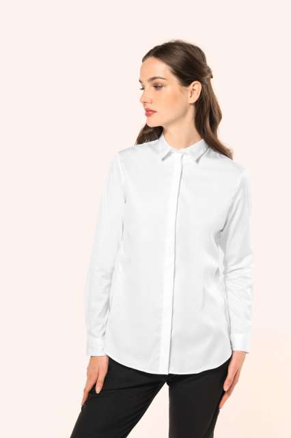KARIBAN PREMIUM PK507 ŽENSKA TWILL KOŠULJA DUGIH RUKAVA