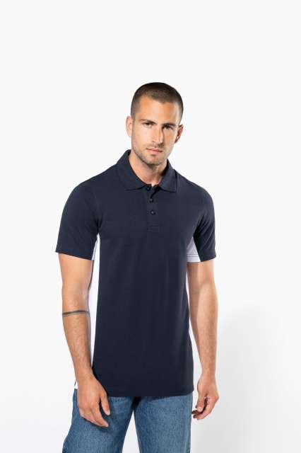 KA232 FLAG - DVOBOJNA POLO MAJICA KRATKIH RUKAVA