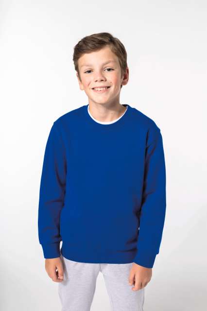 KARIBAN KA475 KIDS' CREW NECK SWEATSHIRT