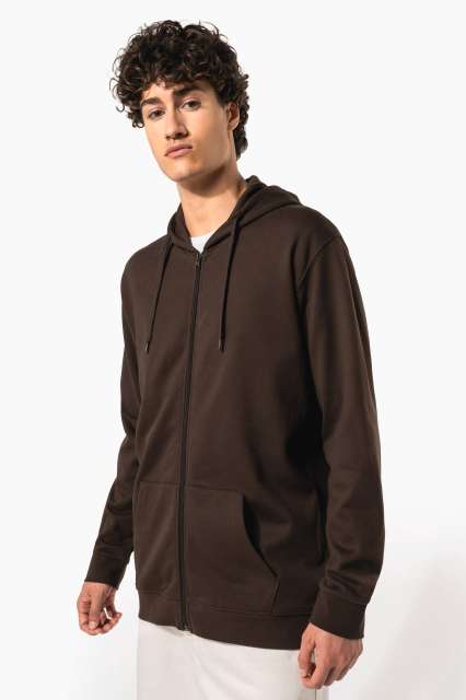 KARIBAN KA479 FULL ZIP HOODED SWEATSHIRT