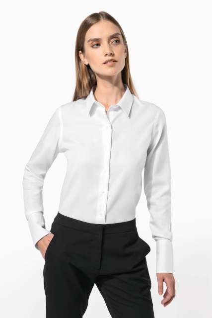 KARIBAN KA538 LADIES' LONG-SLEEVED NON-IRON SHIRT