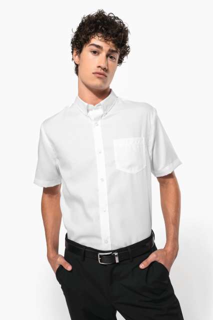 KARIBAN KA539 MEN'S SHORT-SLEEVED NON-IRON SHIRT