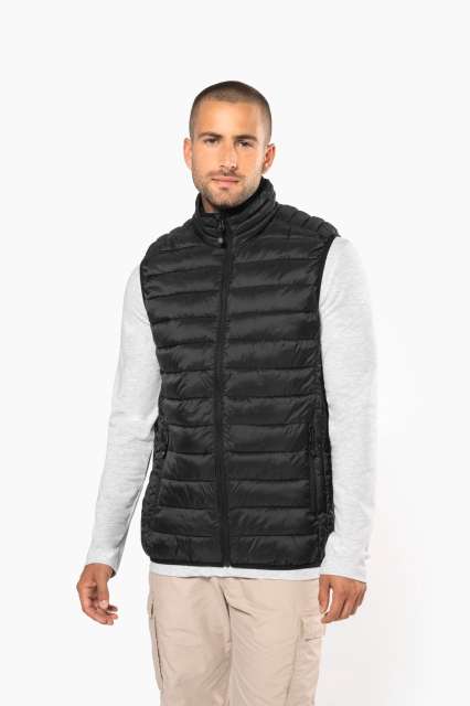 KARIBAN KA6113 MEN’S LIGHTWEIGHT SLEEVELESS FAKE DOWN JACKET