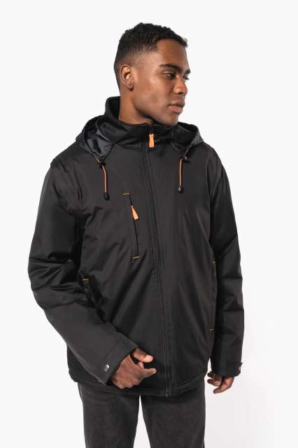 KA639 SCORE - DETACHABLE-SLEEVED BLOUSON JACKET