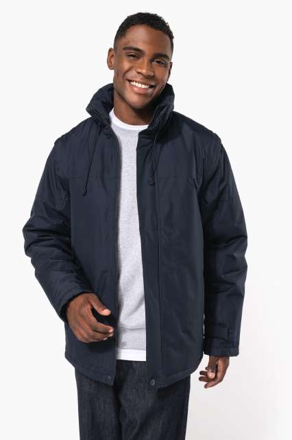 KA693 FACTORY - DETACHABLE-SLEEVED BLOUSON JACKET