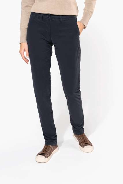 KARIBAN KA741 LADIES' CHINO TROUSERS