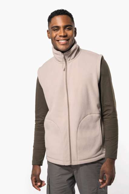 KARIBAN KA913 LUCA - MEN'S MICROFLEECE GILET