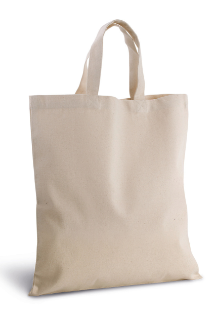 KI0249 COTTON CANVAS SHOPPER BAG