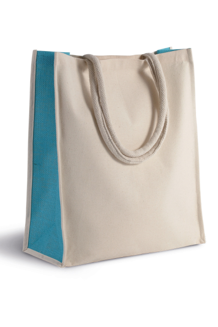 KIMOOD KI0253 COTTON / JUTE TOTE BAG - 23 L