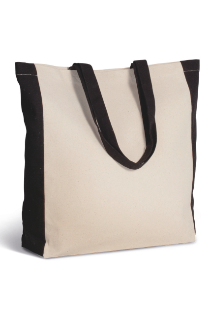 KIMOOD KI0275 TWO-TONE TOTE BAG