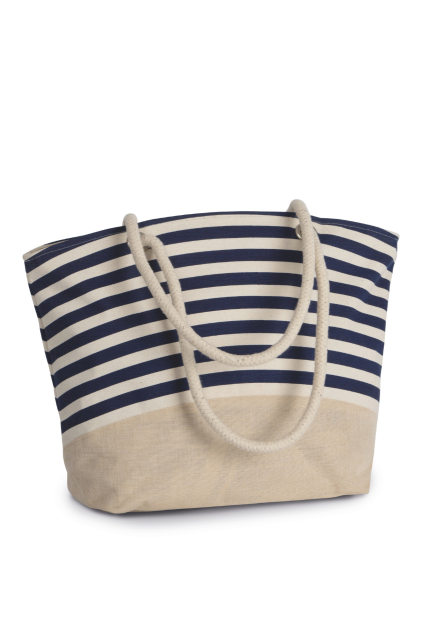 KIMOOD KI0283 DUFFEL TORBA ZA KUPOVINU OD JUTENOG PLATNA