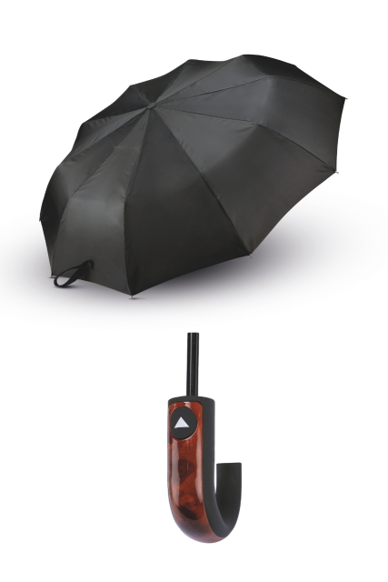 KI2013 CLASSIC J HANDLE FOLDABLE UMBRELLA