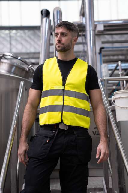 KORNTEX KXVW SAFETY VEST \"WOLFSBURG\" - BLACK HEM