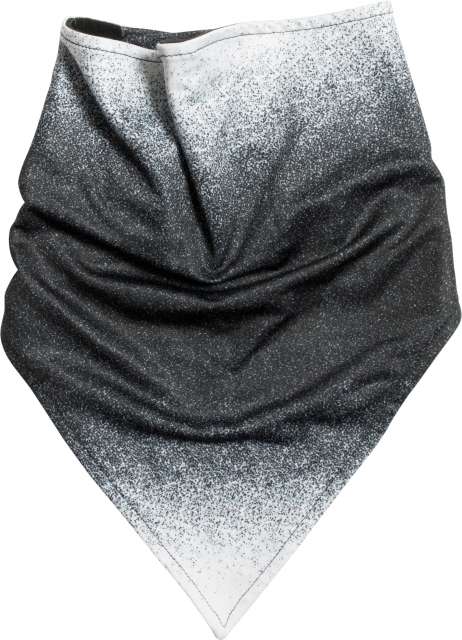 KP419 TRIANGULAR BANDANA WITH POLAR FLEECE LINING