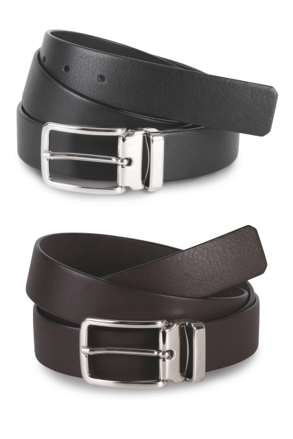 K-UP KP807 CLASSIC BELT IN FULL GRAIN LEATHER - 30MM