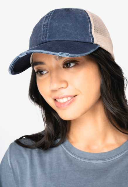 NS027 EKOLOŠKA UNISEX TRUCKER KAPA S EFEKTOM PODERANOSTI
