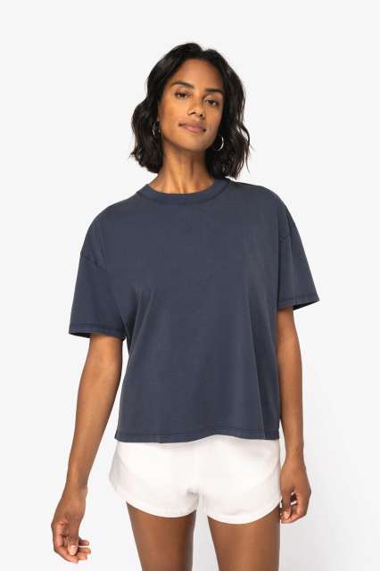 NATIVE SPIRIT NS327 ŽENSKA OVERSIZED MAJICA ISPRANOG IZGLEDA