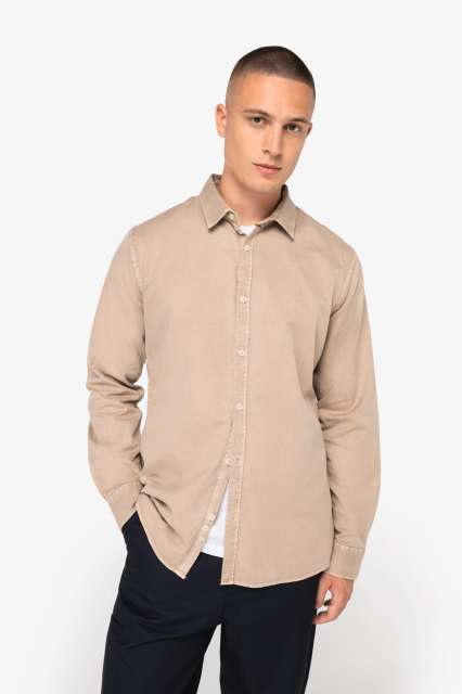NS502 MEN'S WASHED SHIRT
