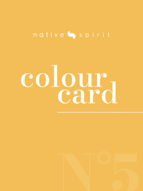 NATIVE SPIRIT NSCC25 NATIVE SPIRIT COLOR CARD 2025