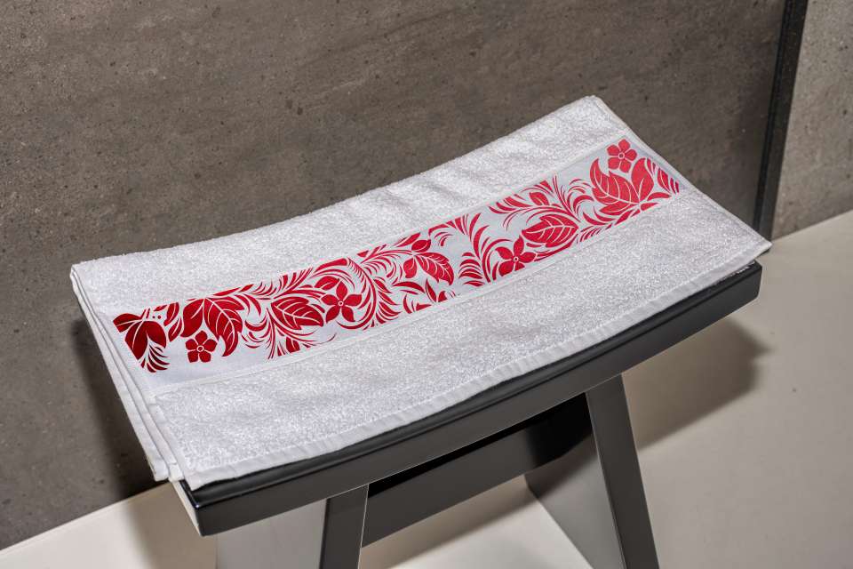 OLIMA OLS400 OLIMA TOWEL WITH SUBLIMATION BORDURE