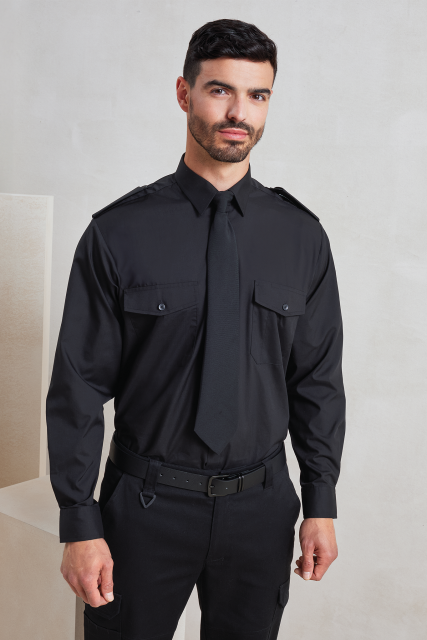 PREMIER PR210 MEN’S LONG SLEEVE PILOT SHIRT