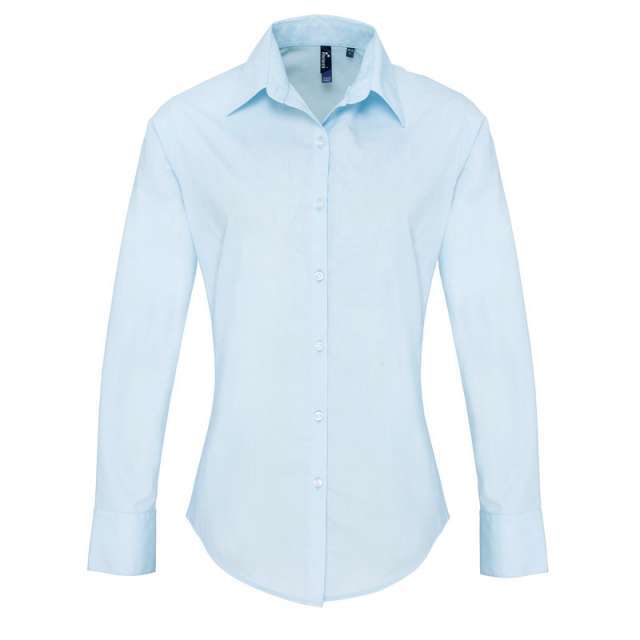 PREMIER PR307 WOMEN'S POPLIN SUPREME LONG SLEEVE SHIRT