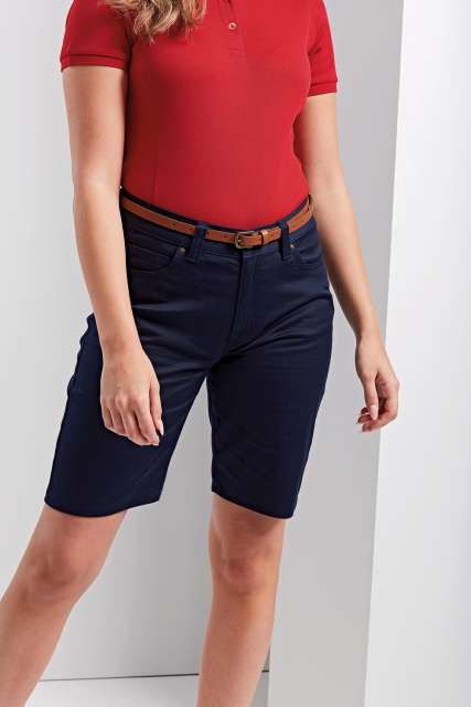 PREMIER PR572 WOMEN'S PERFORMANCE CHINO SHORTS