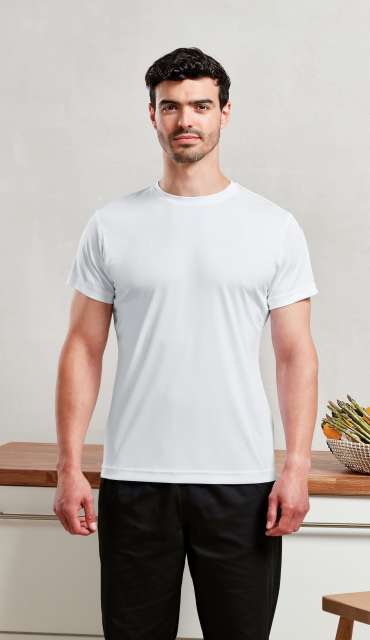 PREMIER PR649 COOLCHECKER® CHEF’S T-SHIRT (MESH BACK)