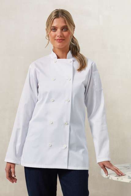 PR671 WOMEN'S LONG SLEEVE CHEF'S JACKET