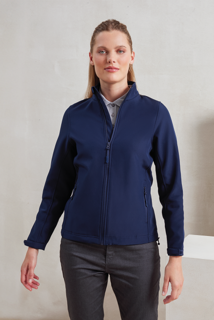 PREMIER PR812 WOMEN’S WINDCHECKER® PRINTABLE & RECYCLED SOFTSHELL JACKET