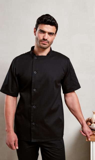 PR900 'ESSENTIAL' SHORT SLEEVE CHEF'S JACKET