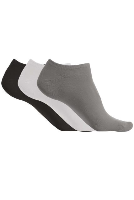 PA033 MICROFIBRE TRAINER SOCKS - PACK OF 3 PAIRS
