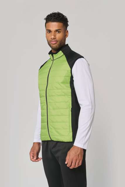 PROACT PA235 DUAL-FABRIC SLEEVELESS SPORTS JACKET