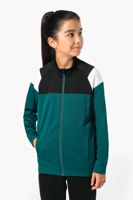 PROACT PA391 KIDS ZIPPED TRACKSUIT JACKET
