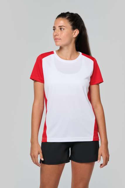 PROACT PA4015 LADIES' ECO-FRIENDLY TWO-TONE SPORT T-SHIRT