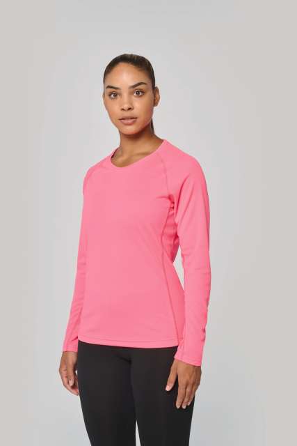 PROACT PA444 LADIES' LONG-SLEEVED SPORTS T-SHIRT