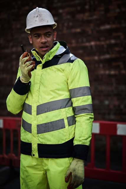REGATTA RETRA220 HI-VIS PRO TWO TONE THERMOGEN HEATED JACKET