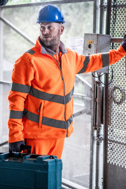 REGATTA RETRF648 HI-VIS PRO CONTRACT THOR FLEECE