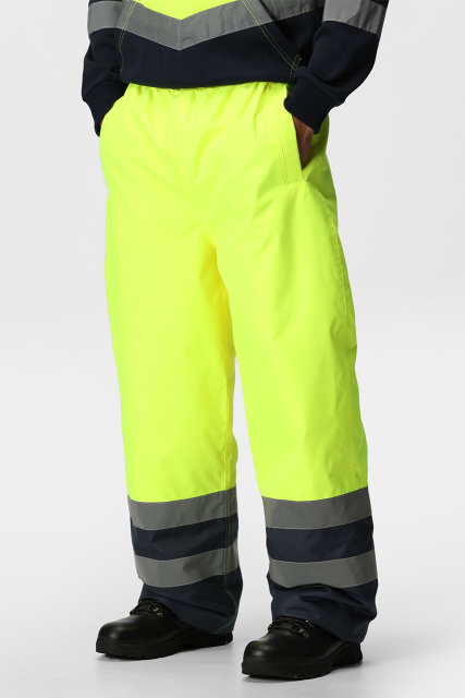 RETRJ523R HI VIS INSULATED OVERTROUSER