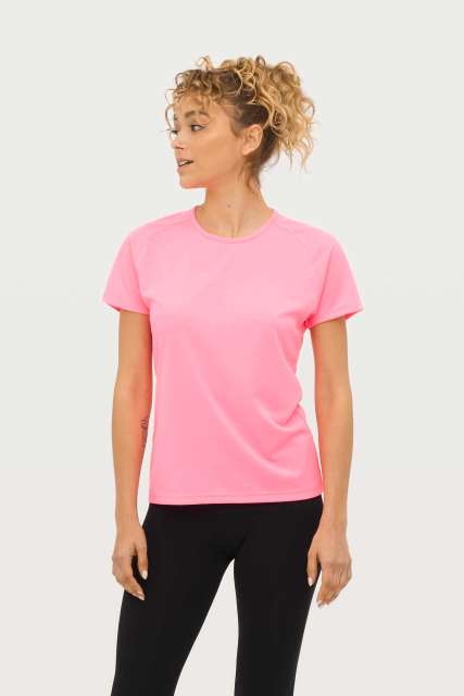 SOL'S SO01159 SOL'S SPORTY WOMEN - RAGLAN SLEEVED T-SHIRT