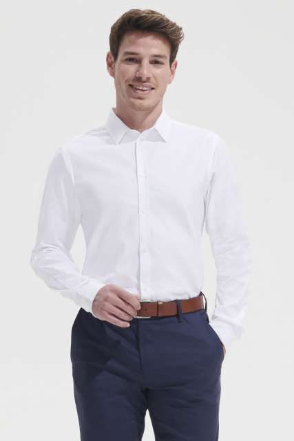SOL'S SO02102 SOL'S BRODY MEN - HERRINGBONE SHIRT